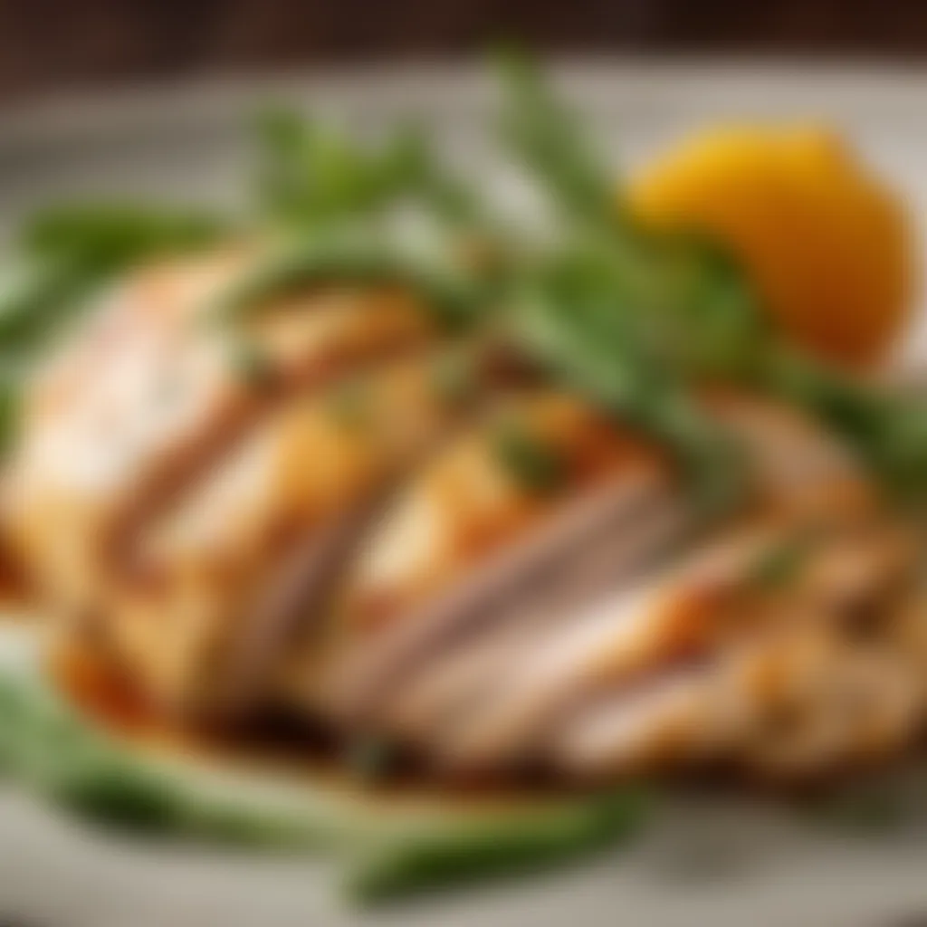 Tender Chicken Breast with Herb Infusion