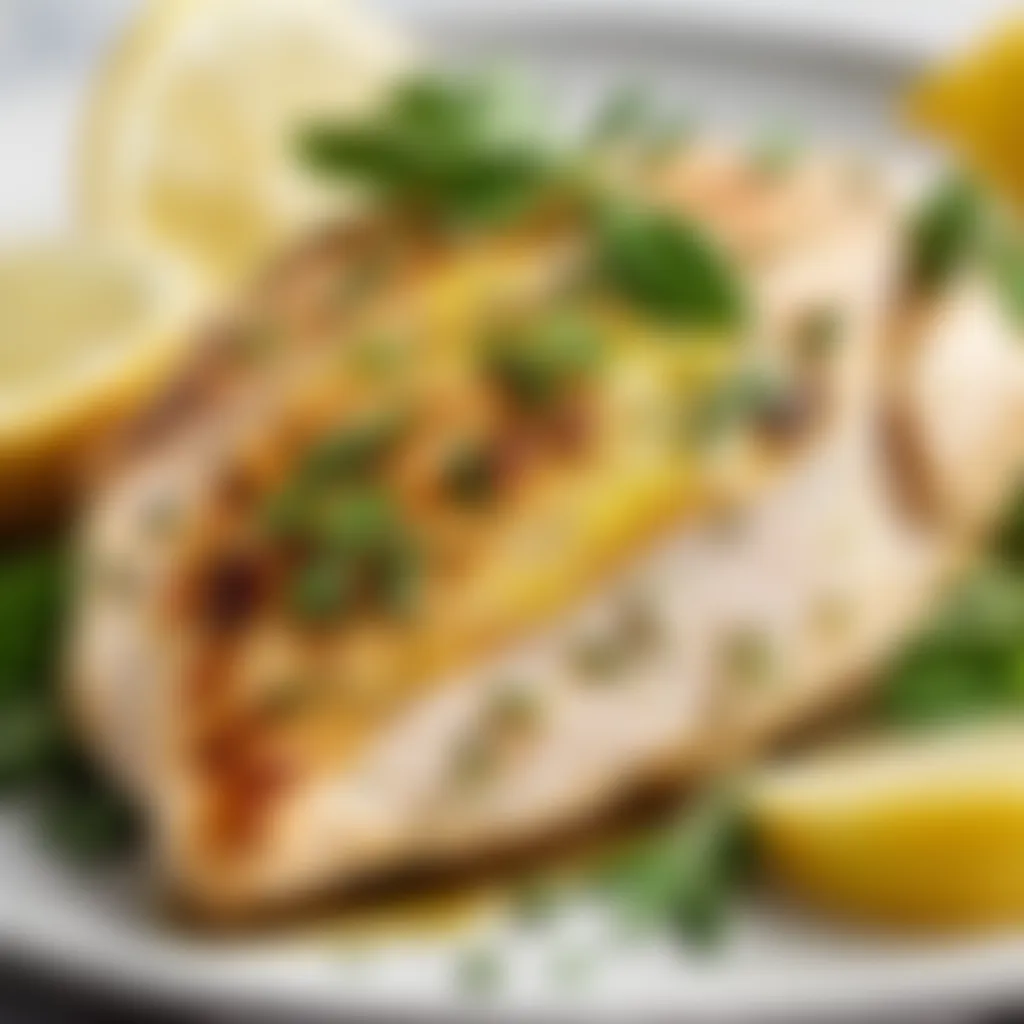 Tender Lemon Herb Chicken Breast