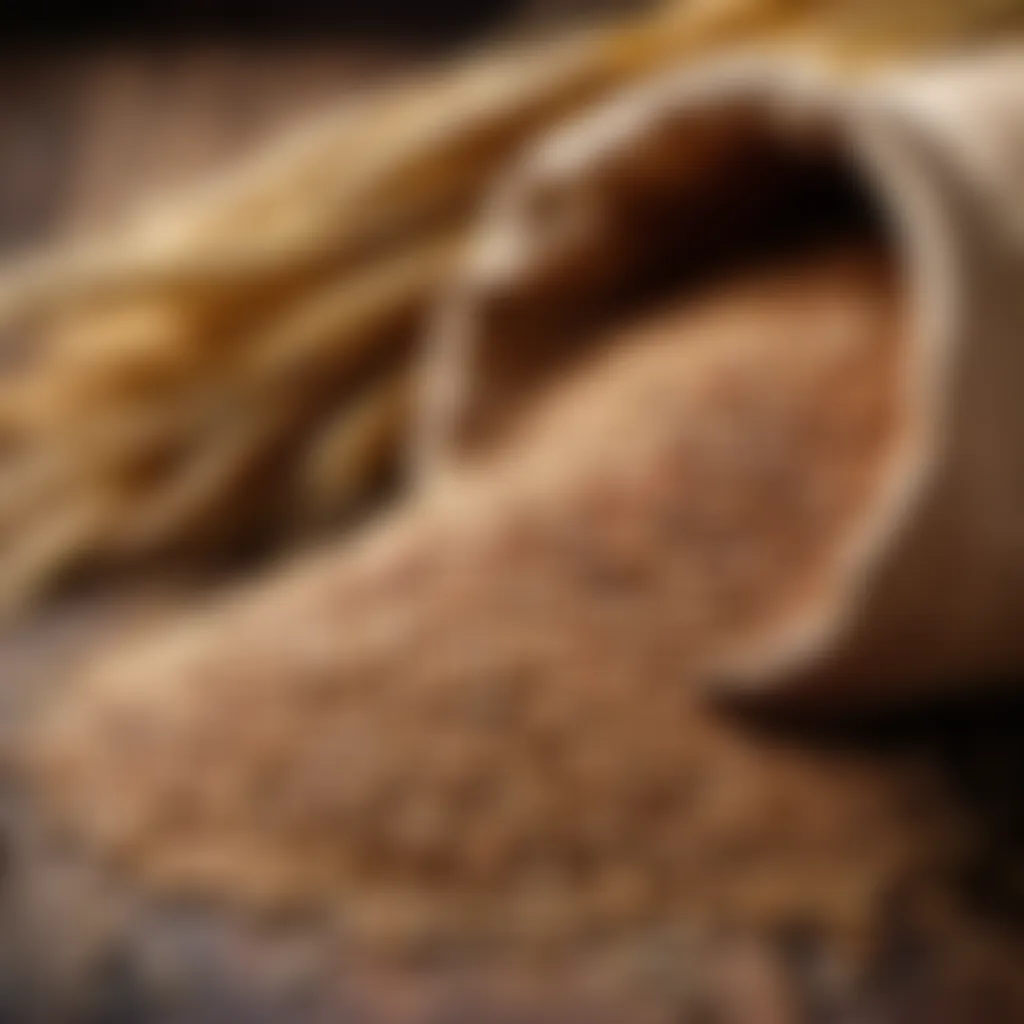 Freshly Harvested Rye Grains Freshly Harvested Rye Grains