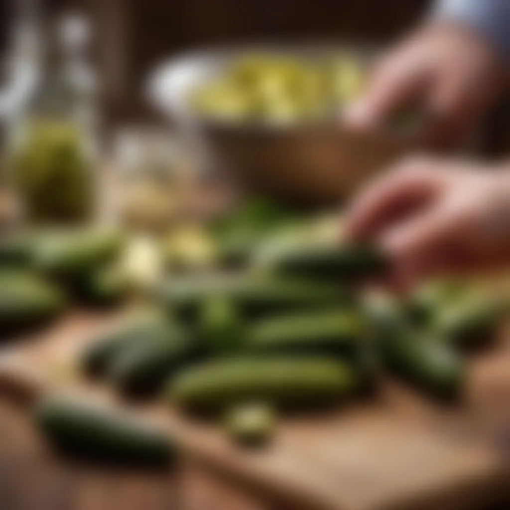 Crafting Gherkin Relish: A Culinary Journey