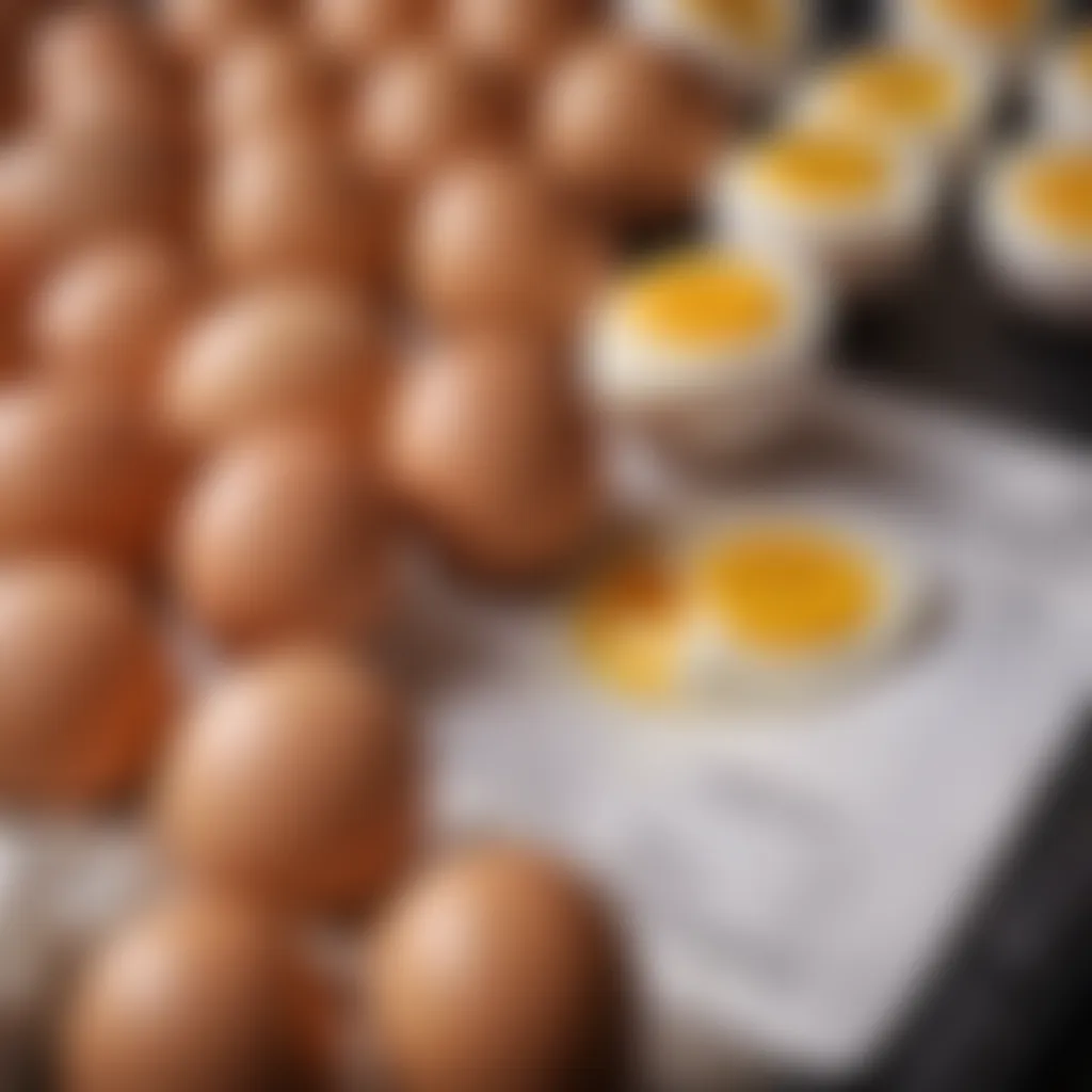 Nutritional Benefits of Hard Cooked Eggs Nutritional chart highlighting the benefits of hard cooked eggs