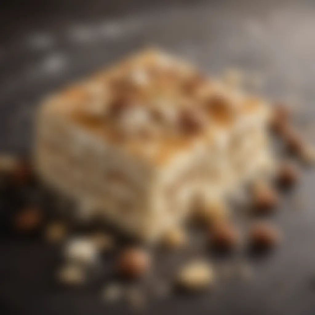 Modern interpretations of torrone desserts