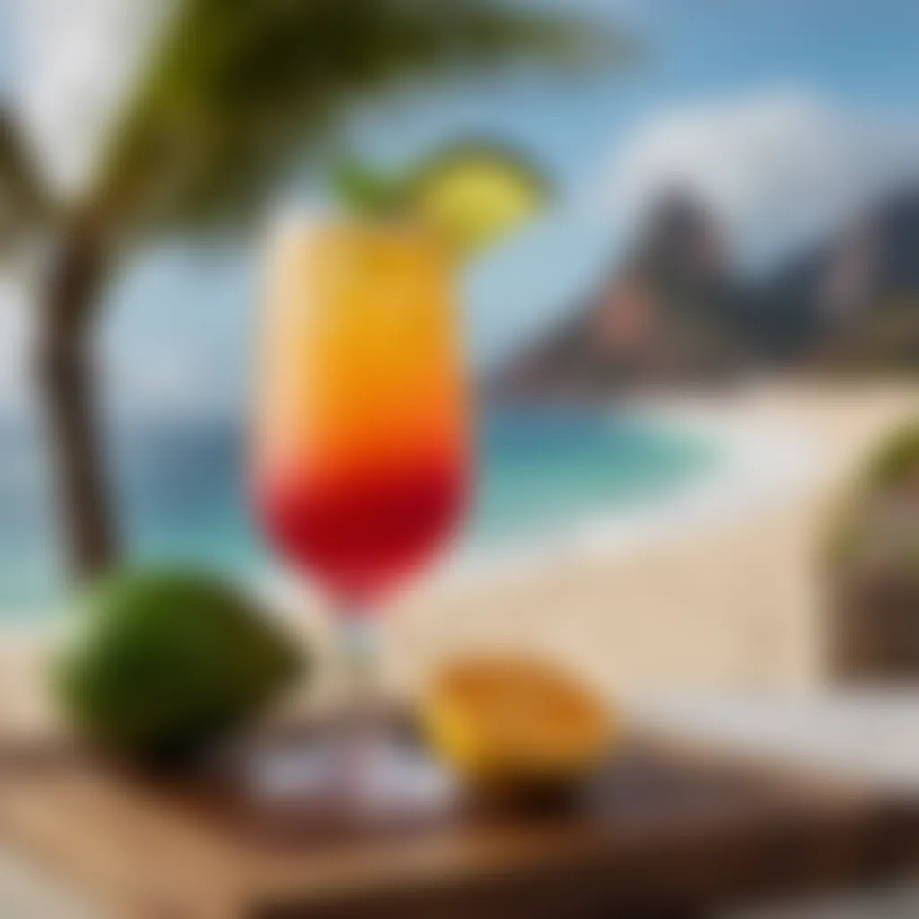 Delicious Ipanema Cocktail Delicious Ipanema cocktail
