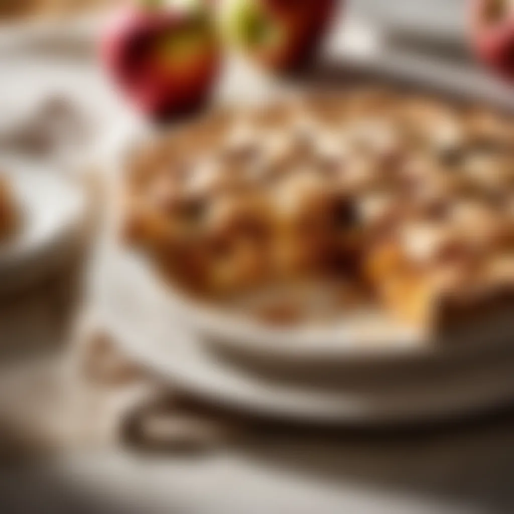 The Perfect American Apple Pie Recipe Presentation