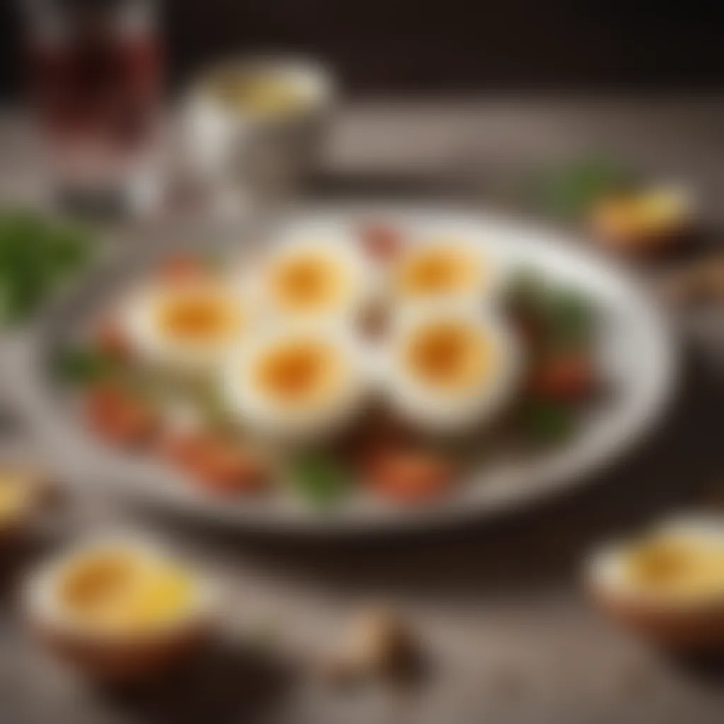 Incorporating Boiled Eggs into a Balanced Diet Plate featuring boiled eggs in a balanced meal