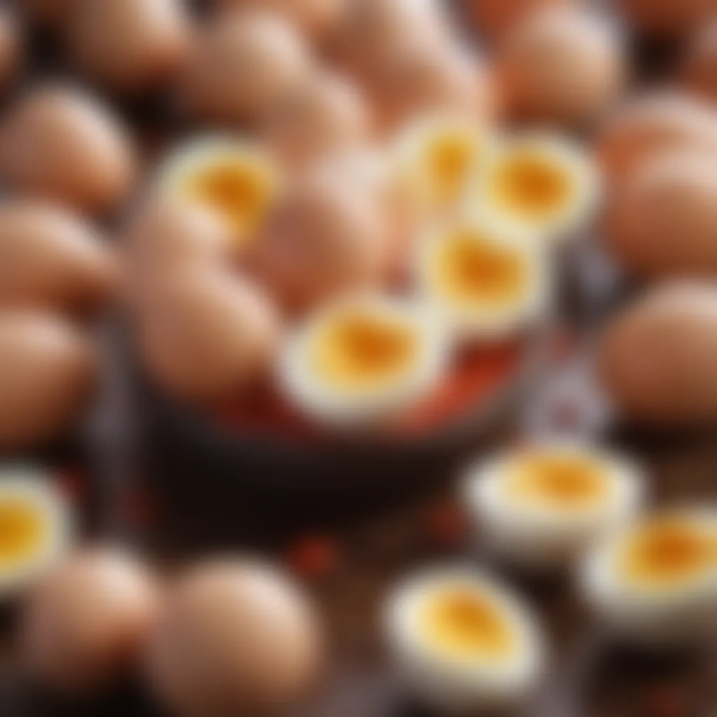 Heart Health Benefits of Boiled Eggs Visual representation of heart health benefits
