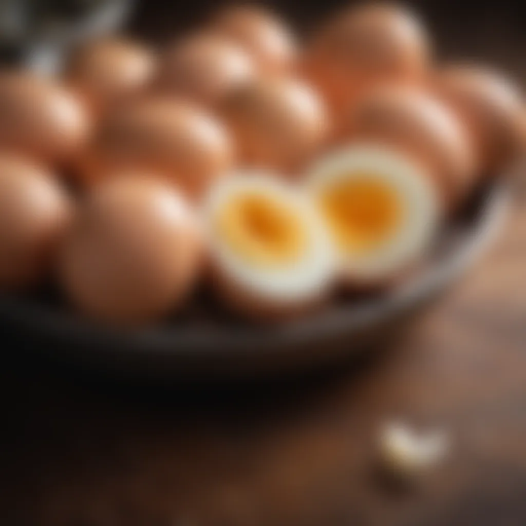 Nutritional breakdown of boiled eggs