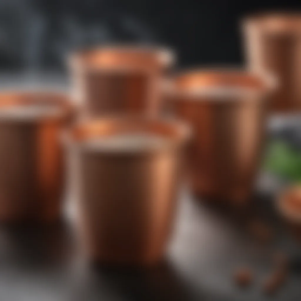 Health benefits associated with drinking from copper vessels