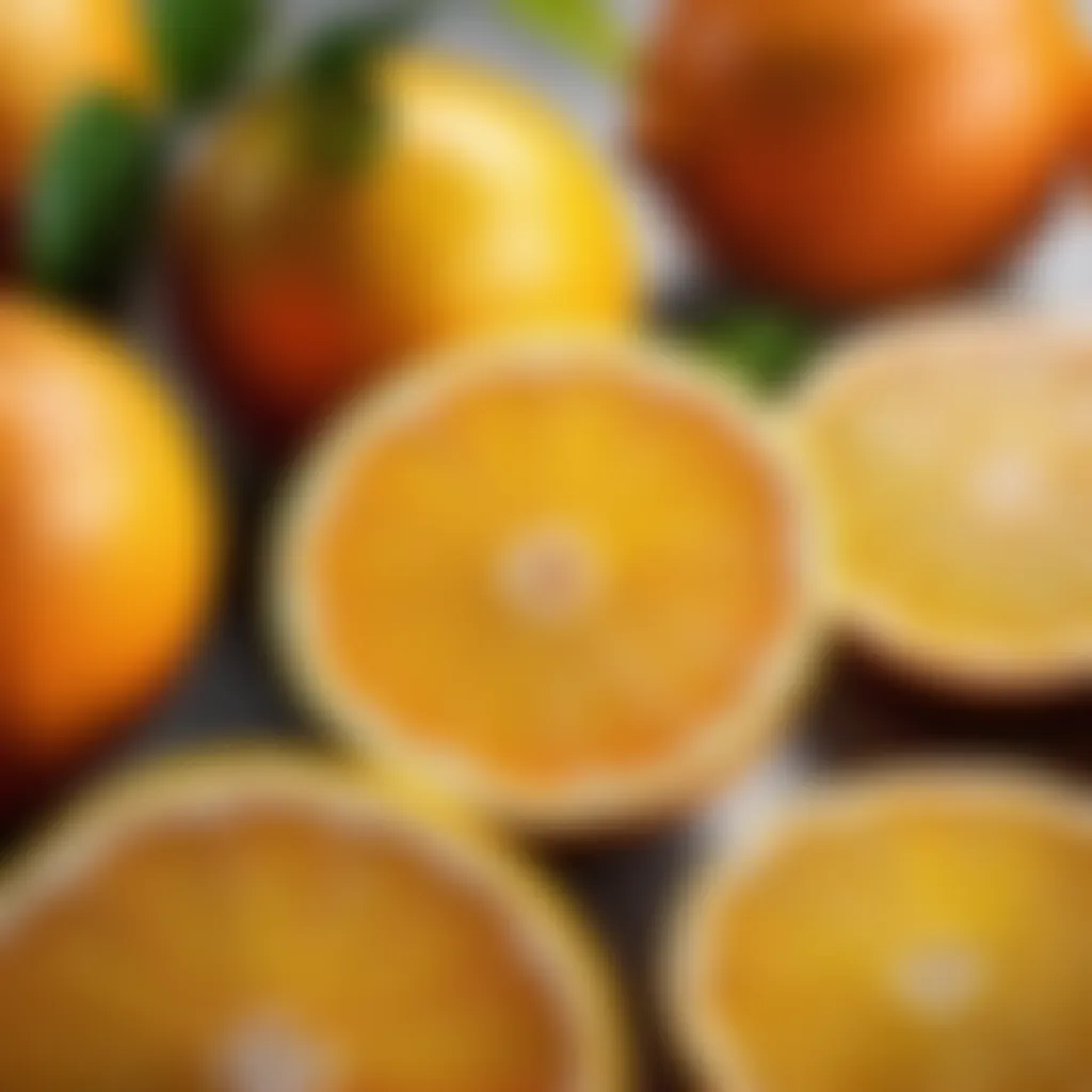 Juicy Citrus Fruits