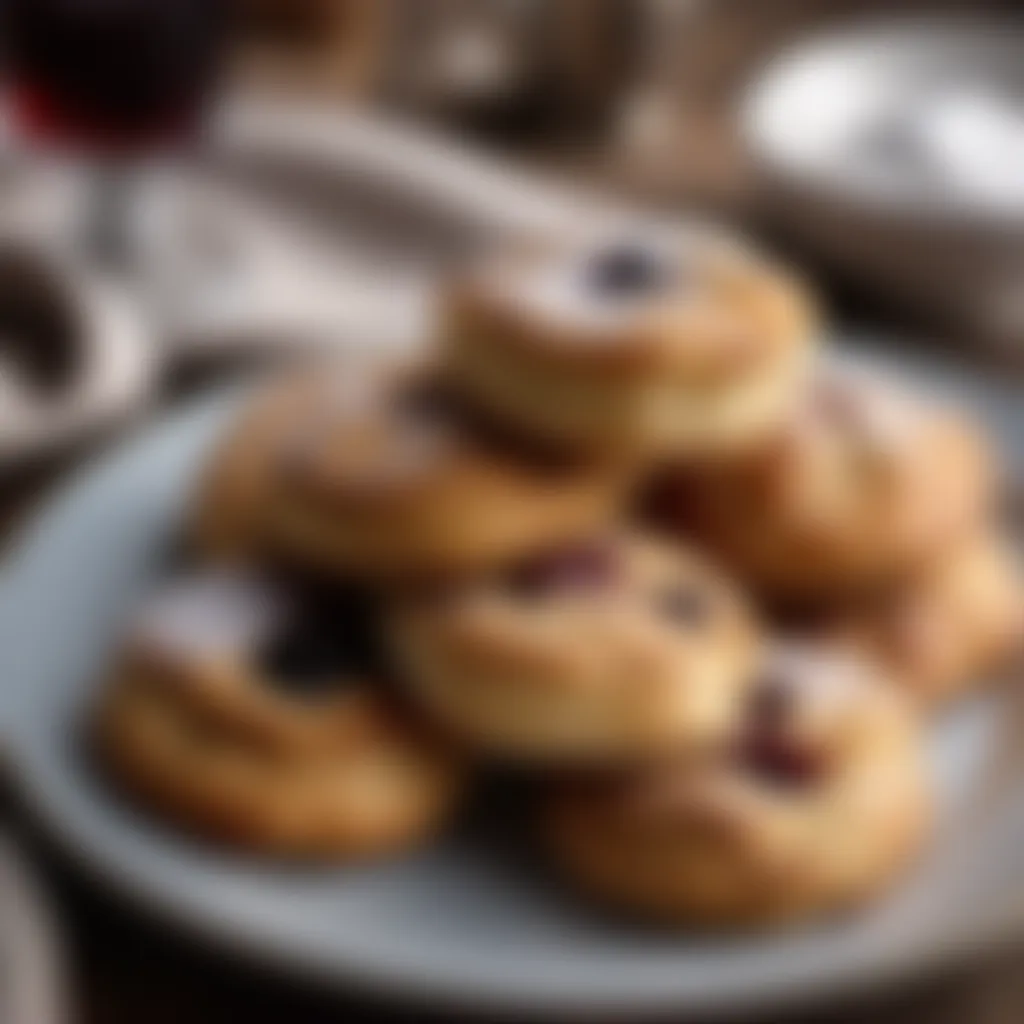 Eccles Cakes on a plate