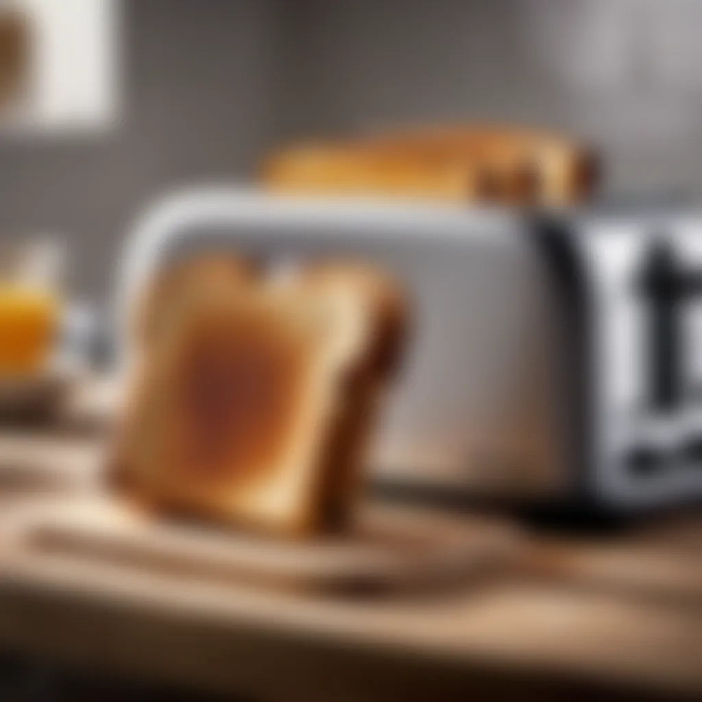 Toaster with Toast