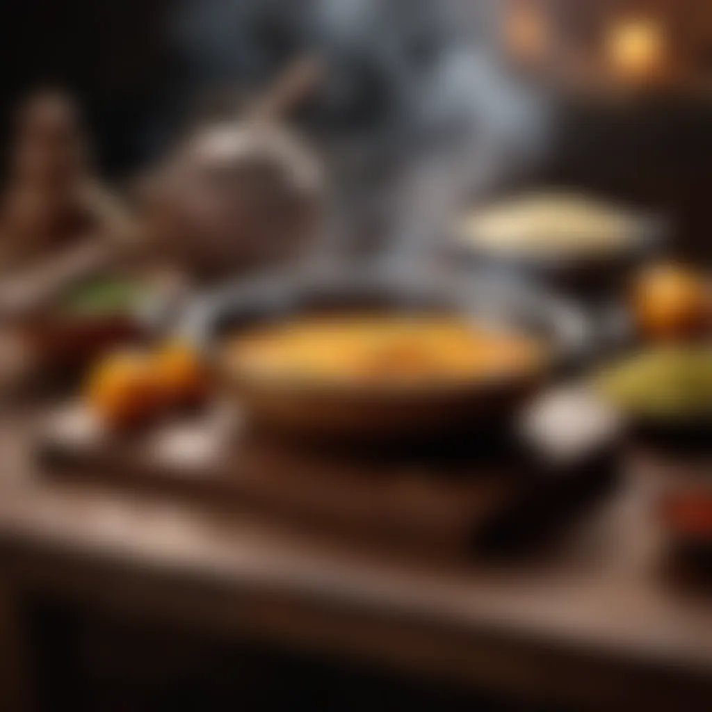 Showcasing Traditional Utensils for Amboli Traditional Utensils