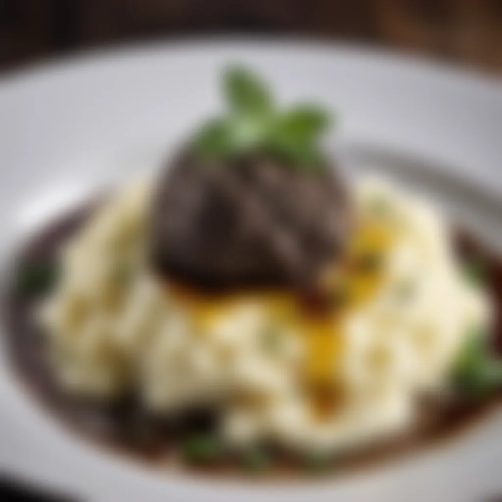 Truffle Oil Mashed Potatoes