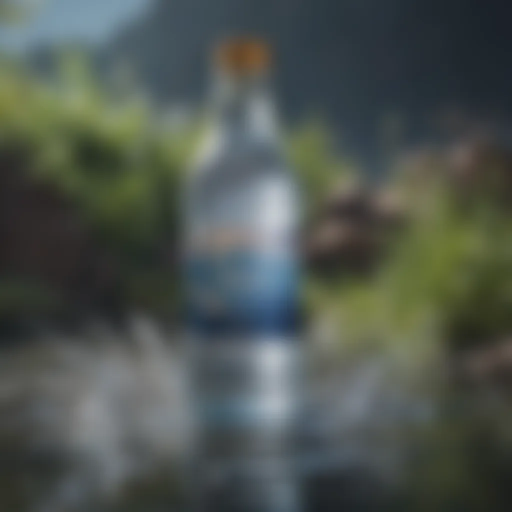 Mineral water sourced from natural springs.