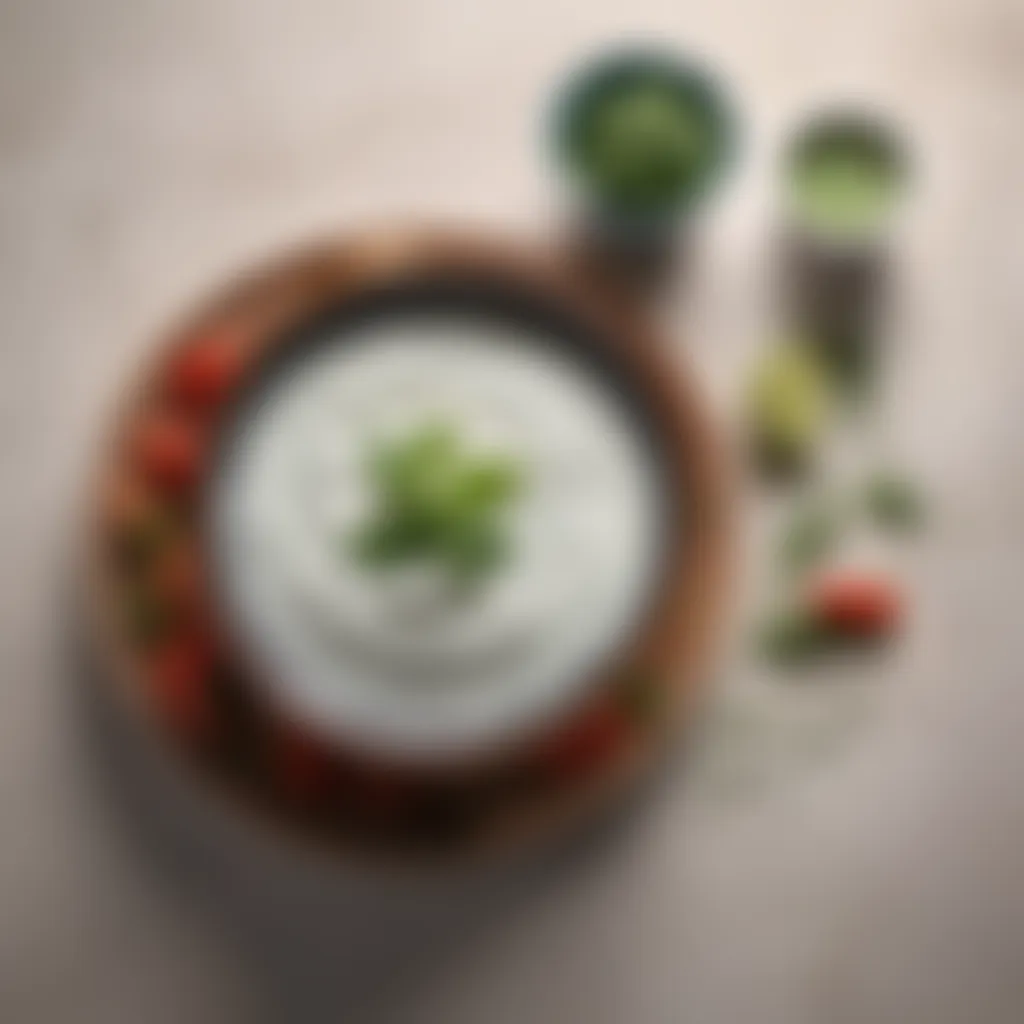 Greek Pottery Inspiration for Tzatziki Sauce Elegant Greek pottery with tzatziki sauce
