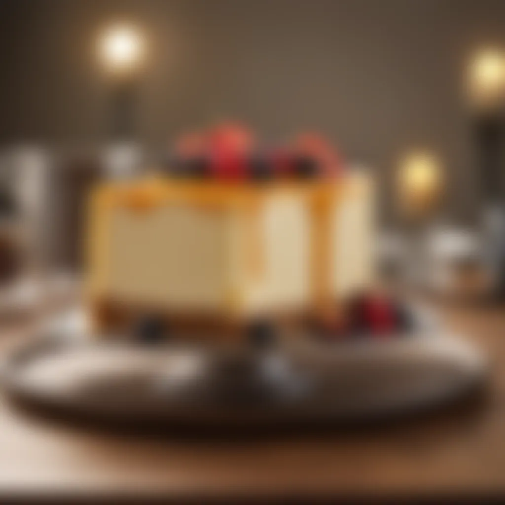 Artful Cheesecake Presentation Artful Cheesecake Presentation