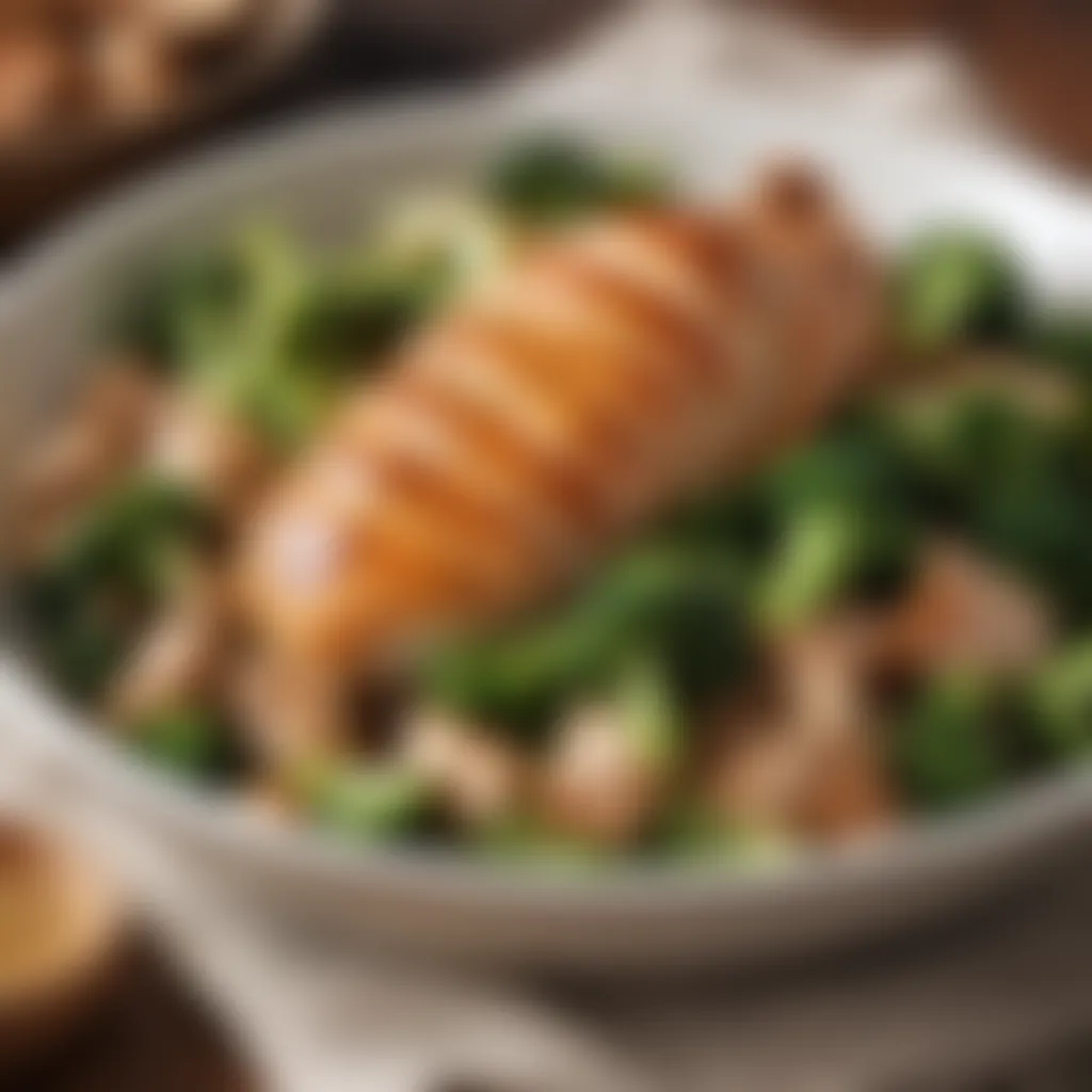 Healthful Indulgence with Chicken and Broccoli Nutritious Chicken and Broccoli Dish