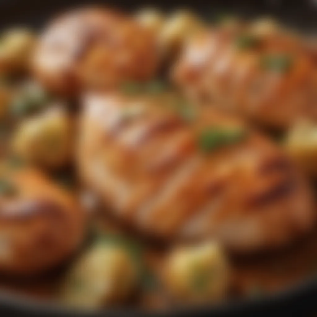 Deliciously seasoned chicken breast