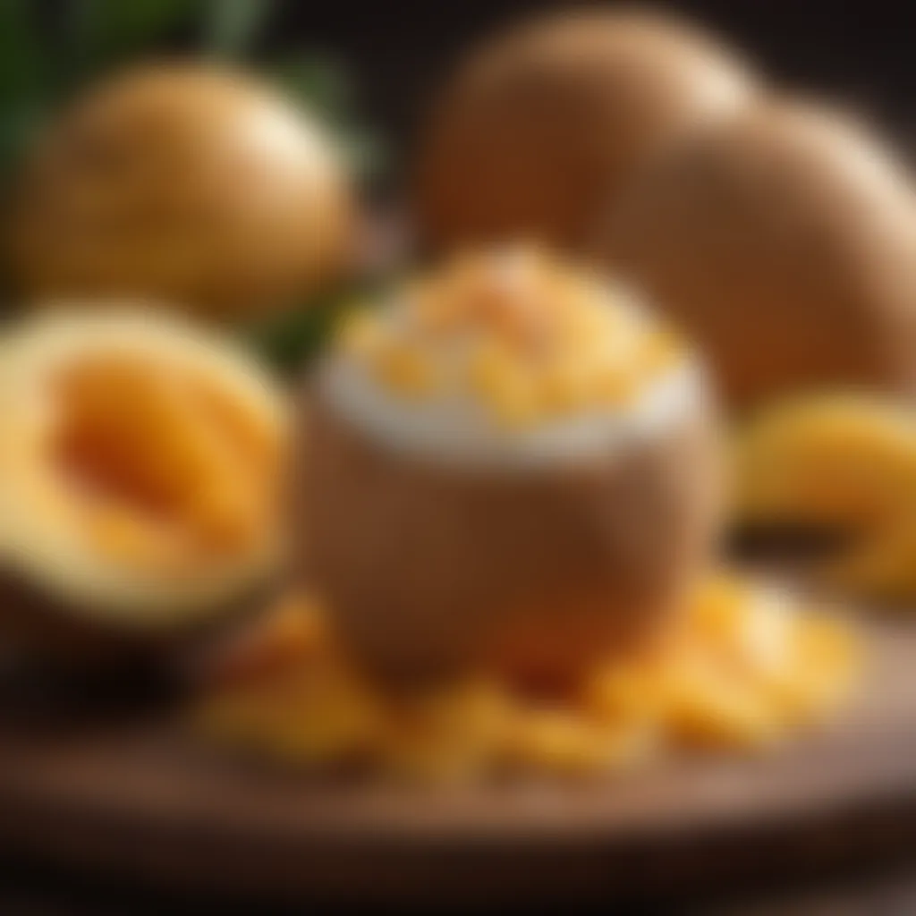 Refreshing Coconut Mango Bliss Refreshing Coconut Mango Bliss