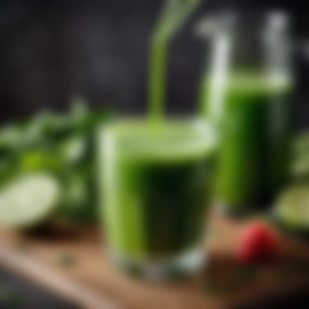 Glass of Green Juice