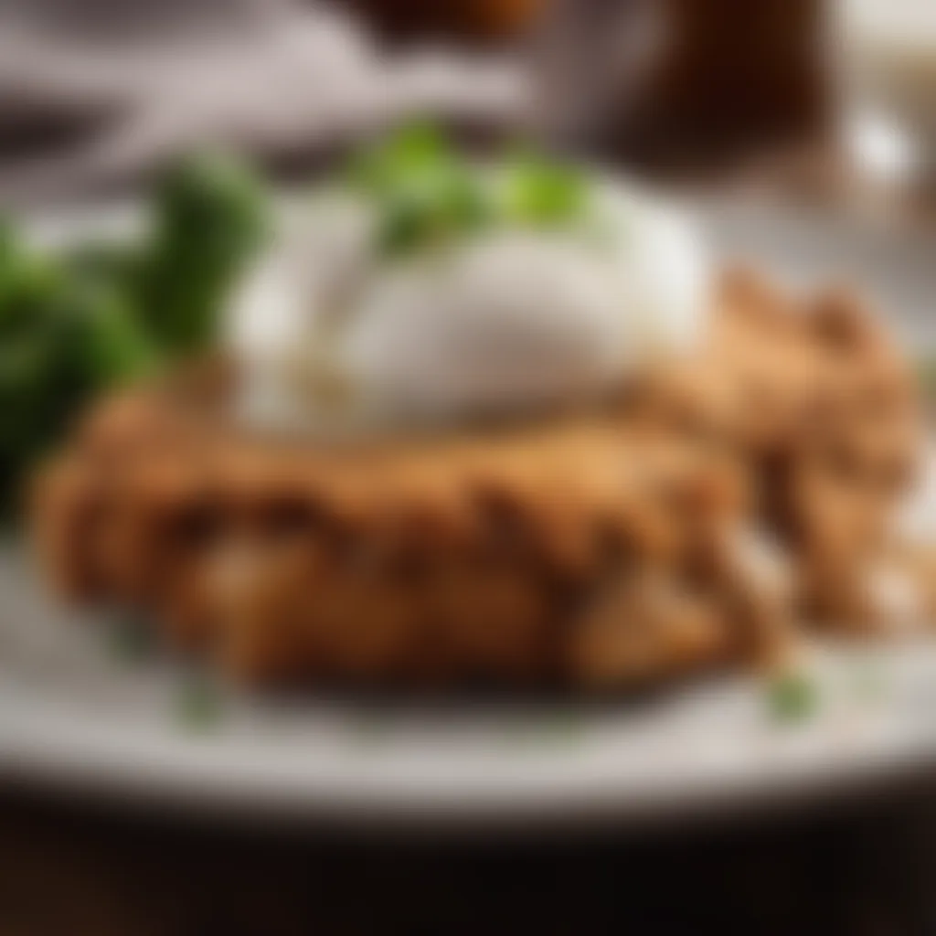 Crispy Coating Perfection on Chicken Fried Steak