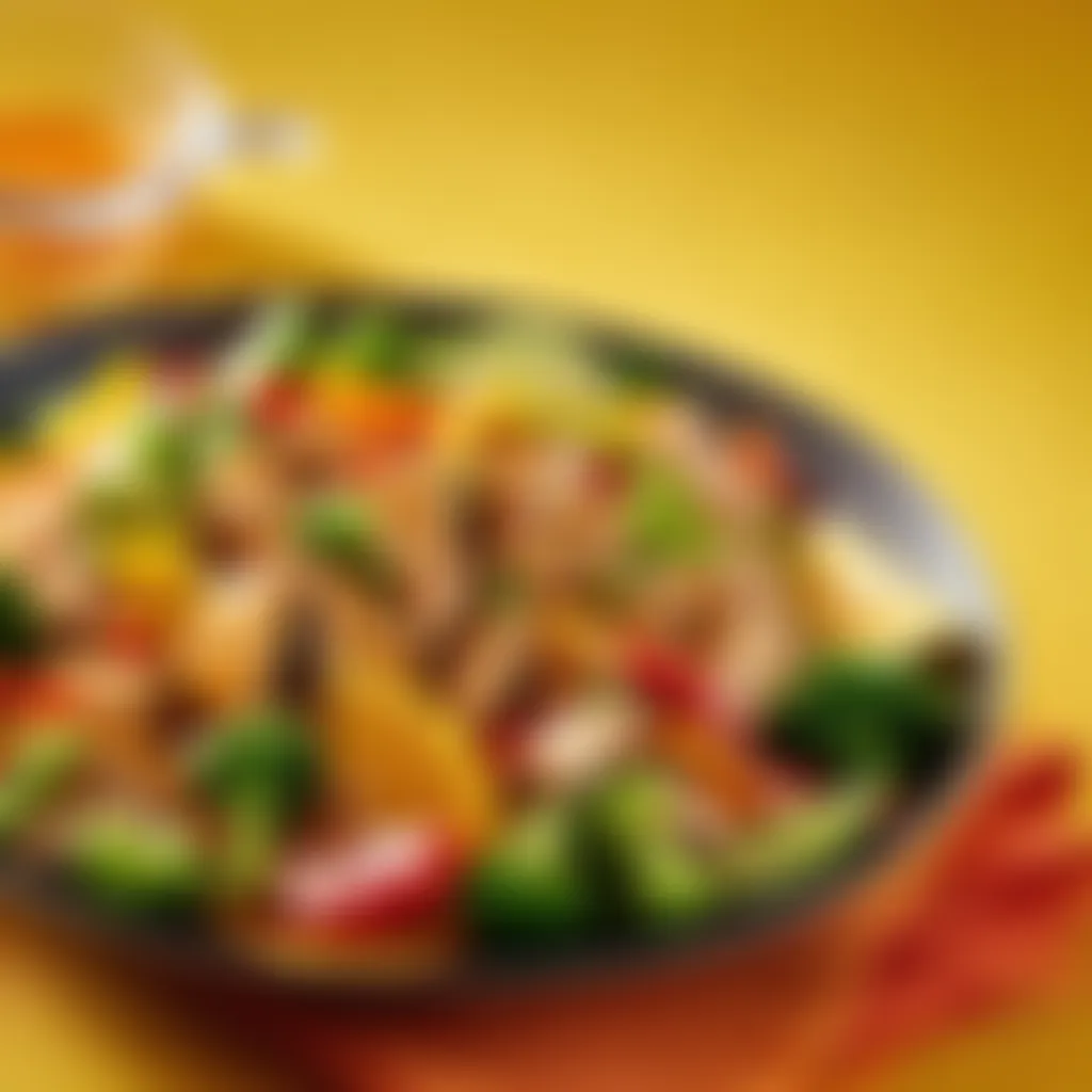 Citrus Burst Elixir Zesty Citrus Chicken Stir Fry Sauce