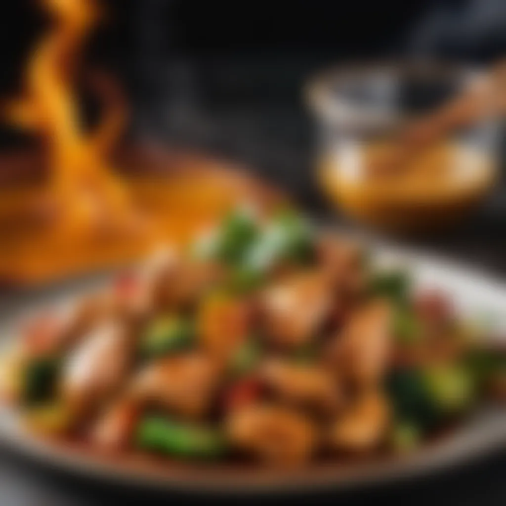Fiery Ginger Fusion Spicy Ginger Chicken Stir Fry Sauce