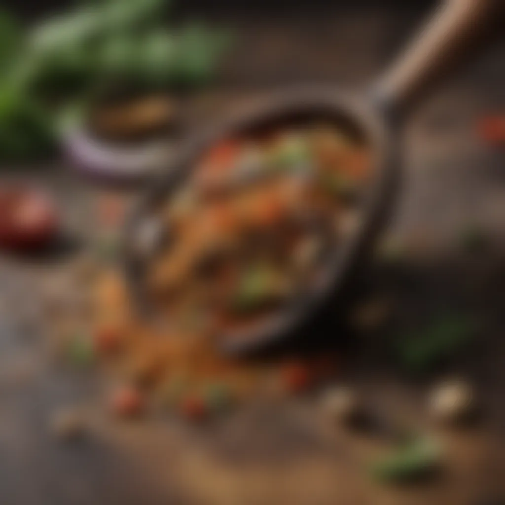 Exquisite Seasoning Blend Spices and herbs for seasoning eggplant dish