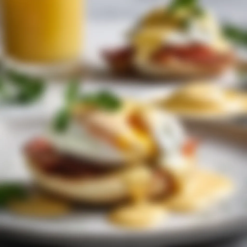 Classic eggs Benedict