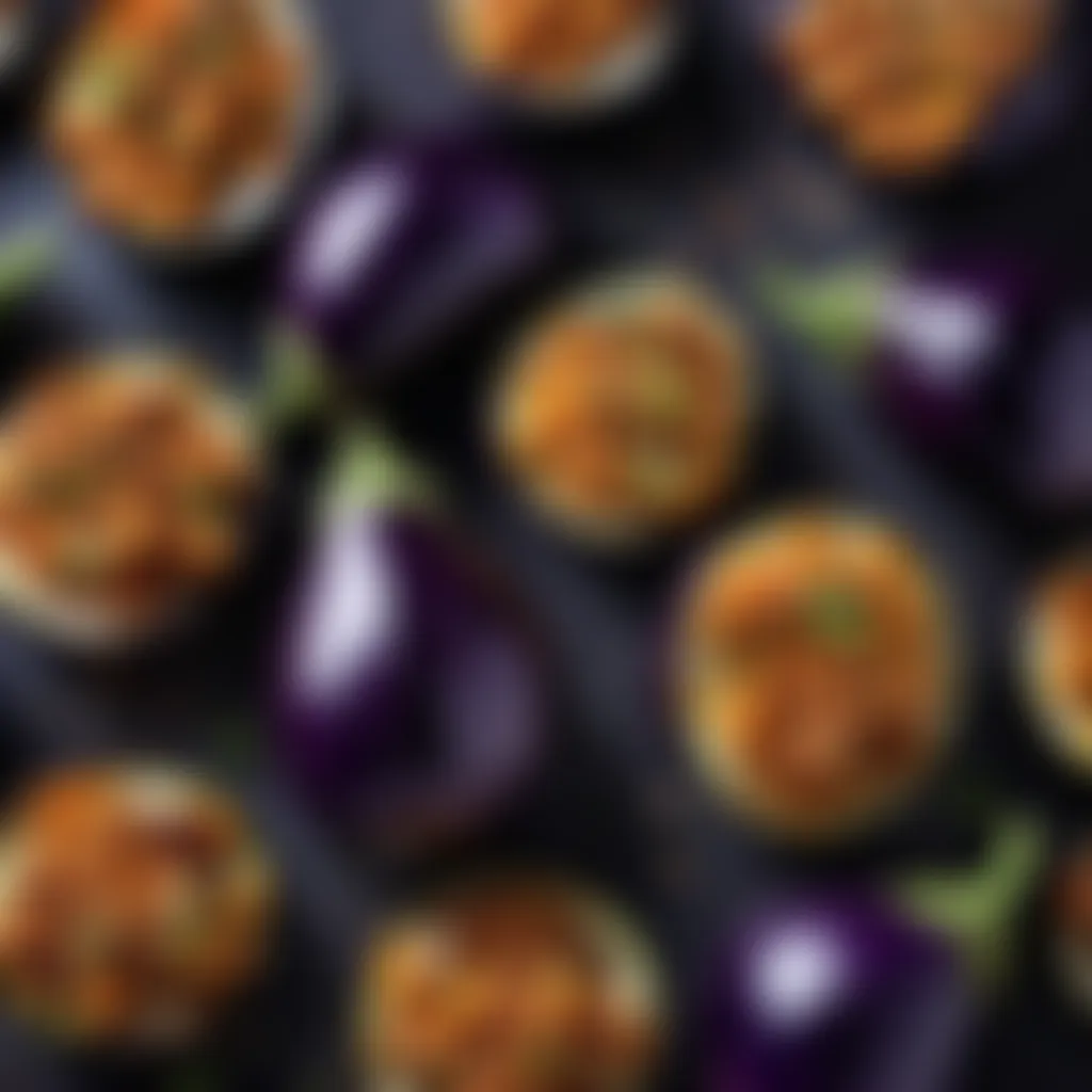 Exquisite Eggplant Selection