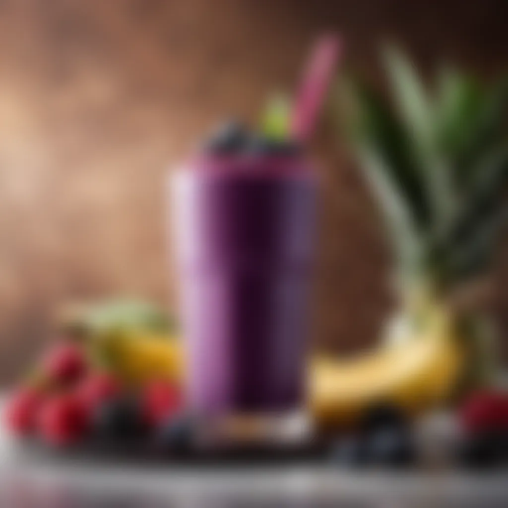 Topped Acai Smoothie