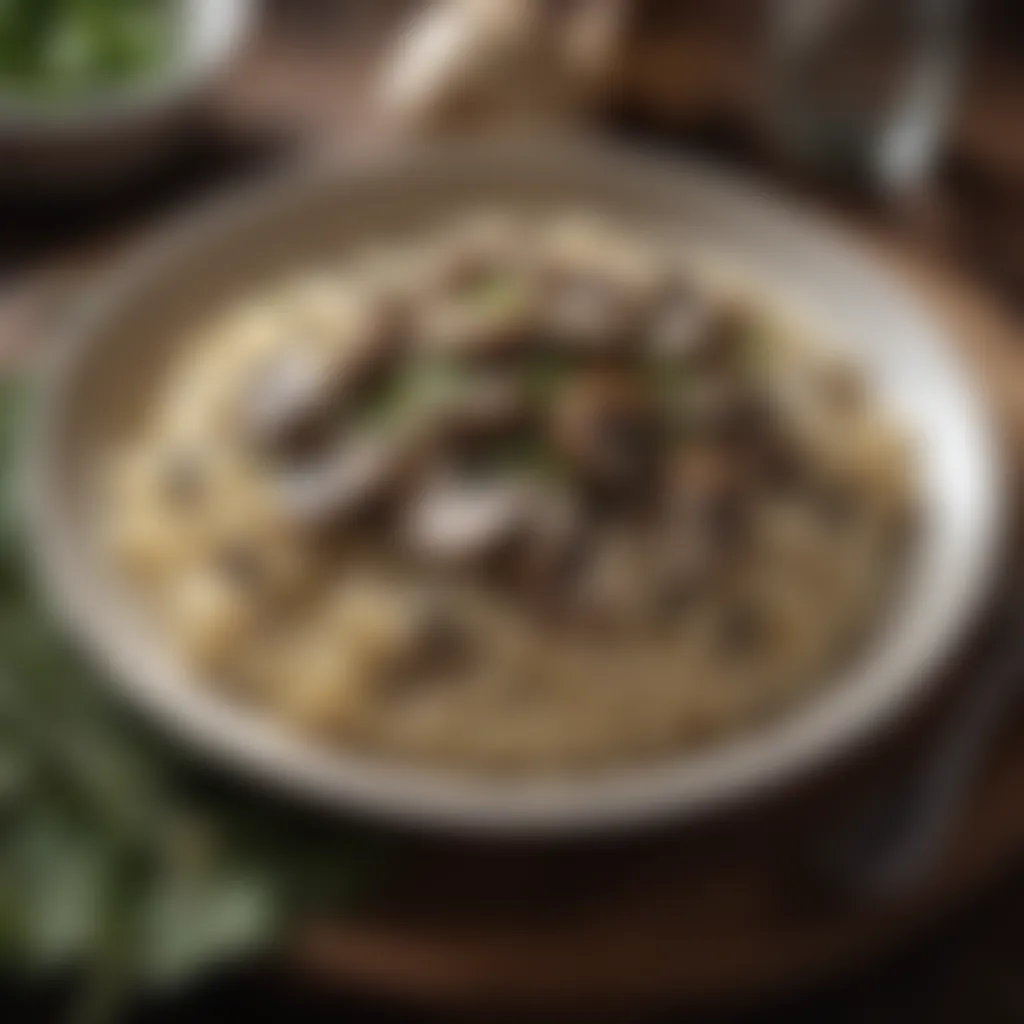 Exquisite Mushroom Risotto