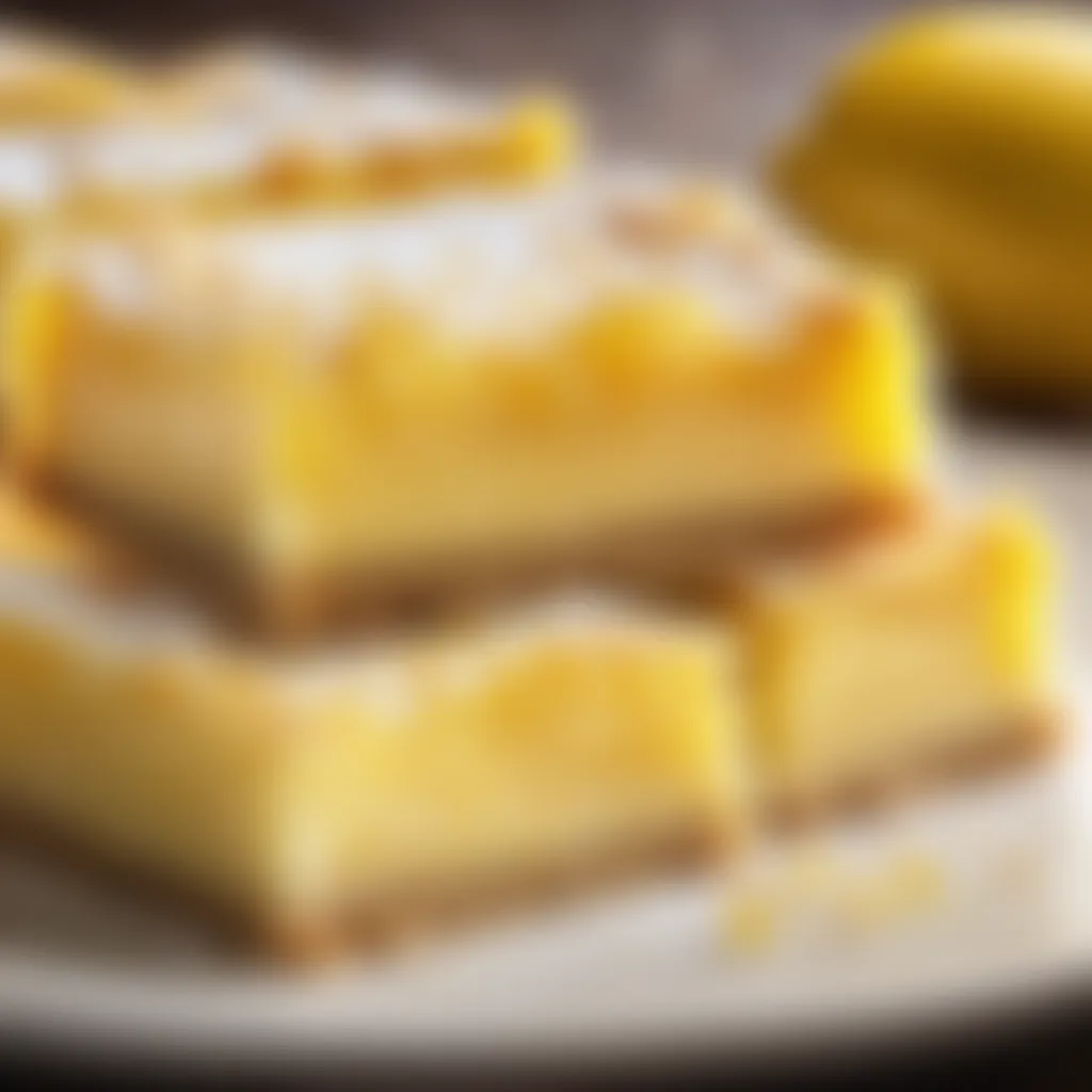 Lemon Bars - Golden Crust