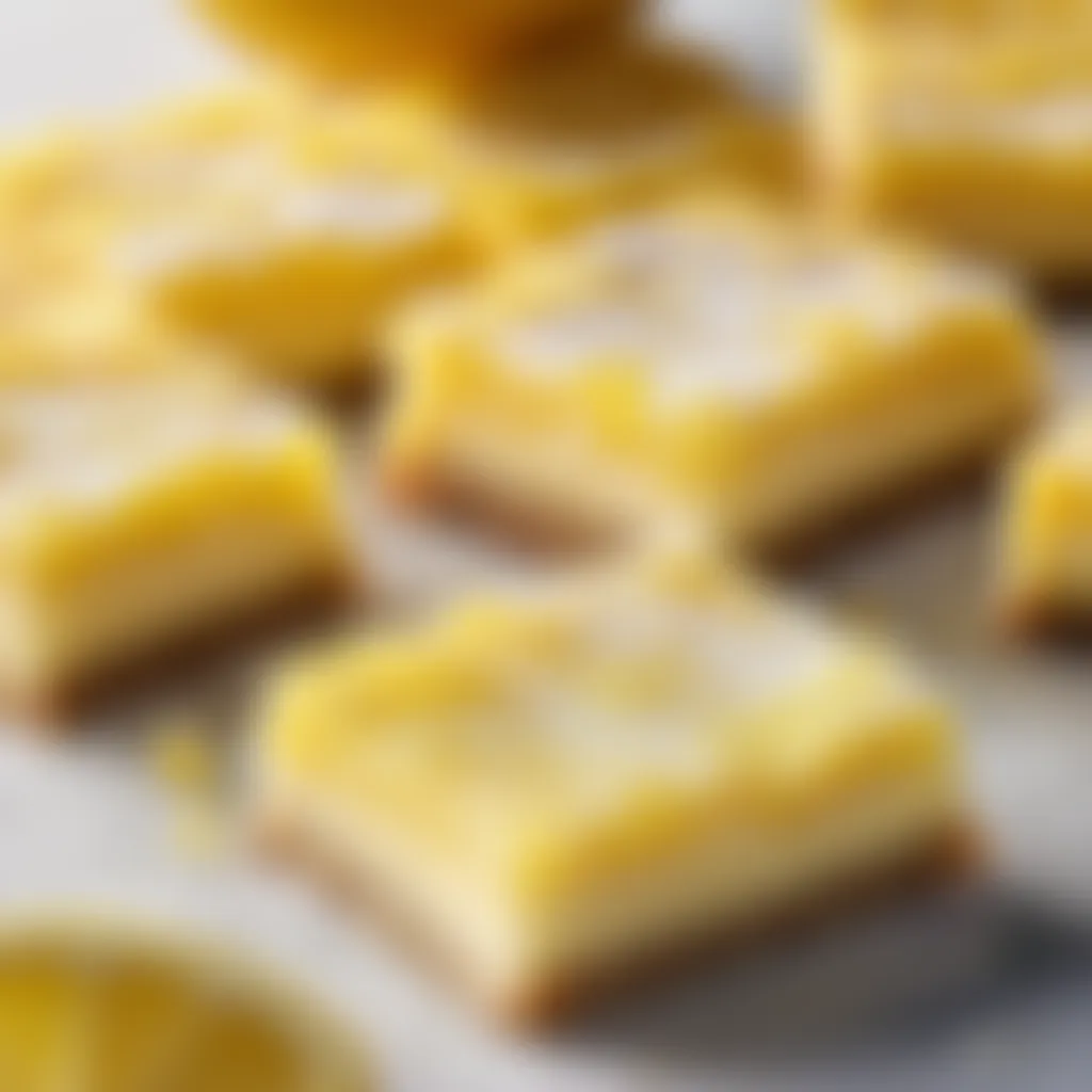 Lemon Bars - Perfectly Cut Squares