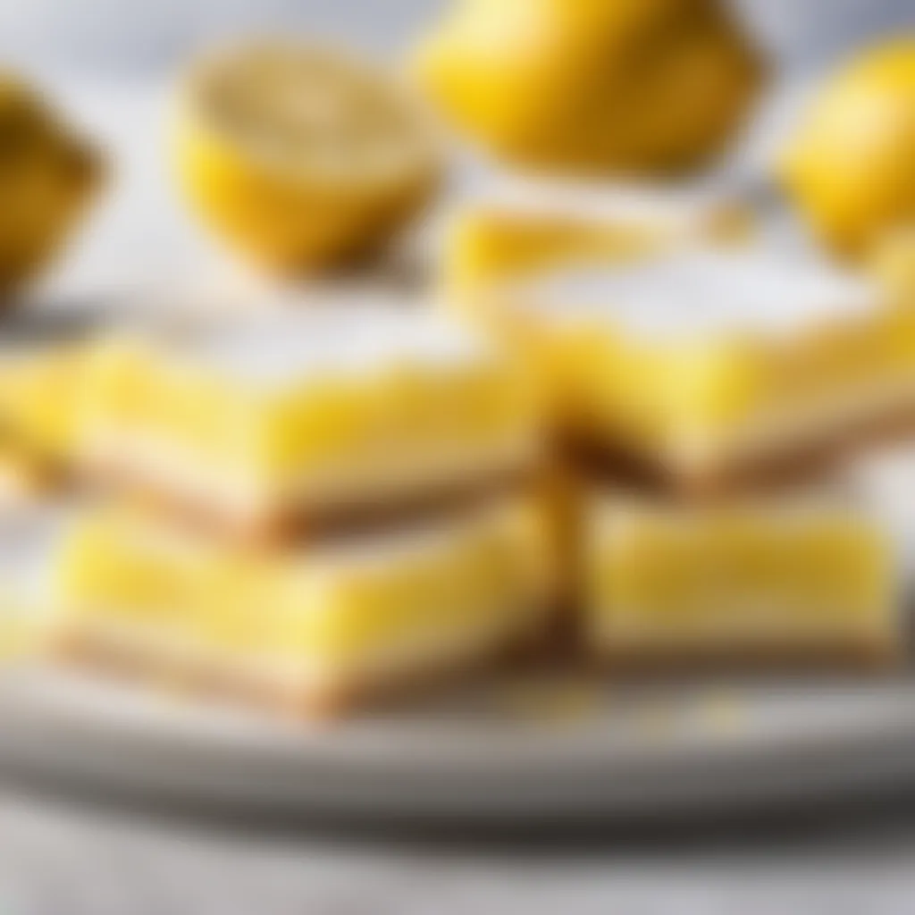 Lemon Bars - Zesty Lemon Filling