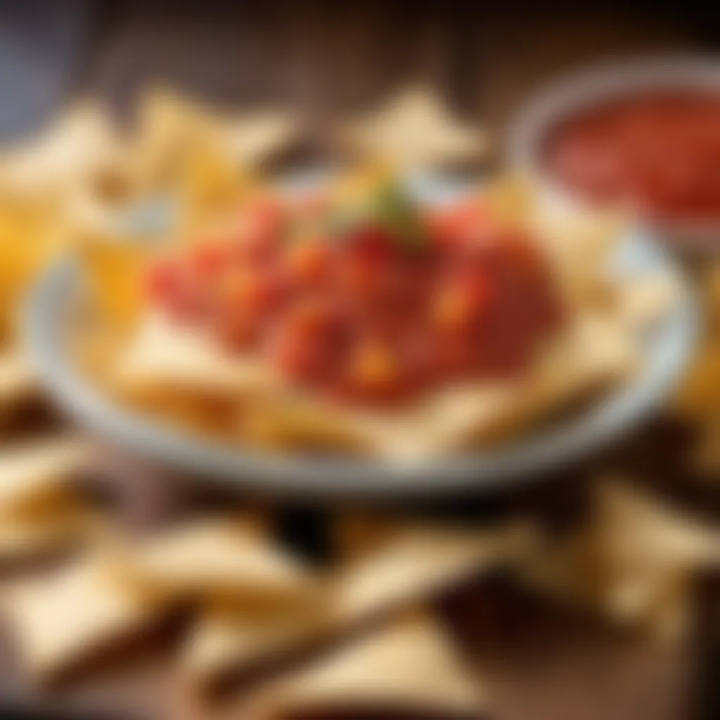 Tortilla Chips with Salsa