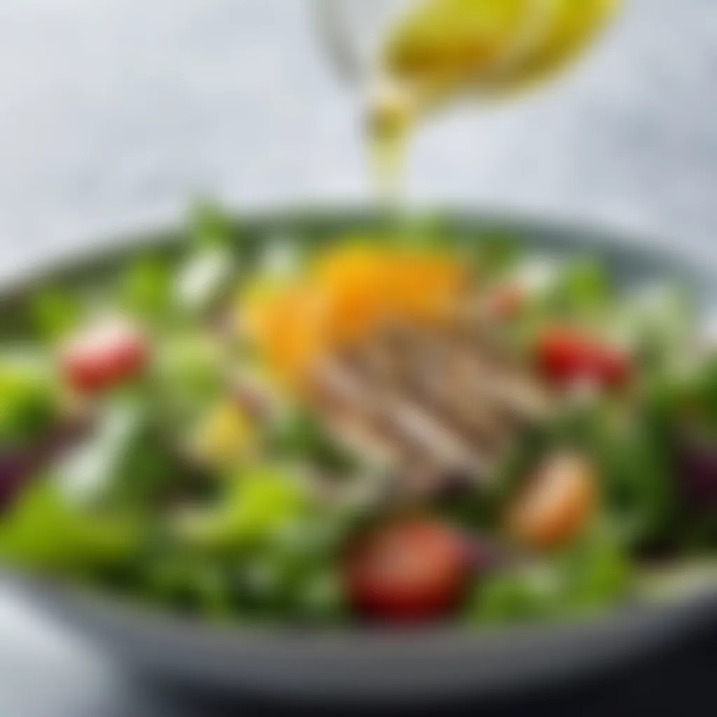 Sesame Seed Oil Infused Gourmet Salad