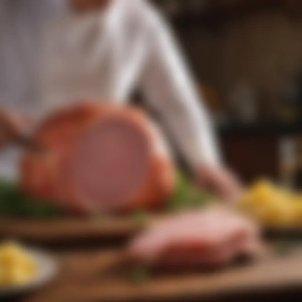 Culinary uses of hams in various dishes from around the world