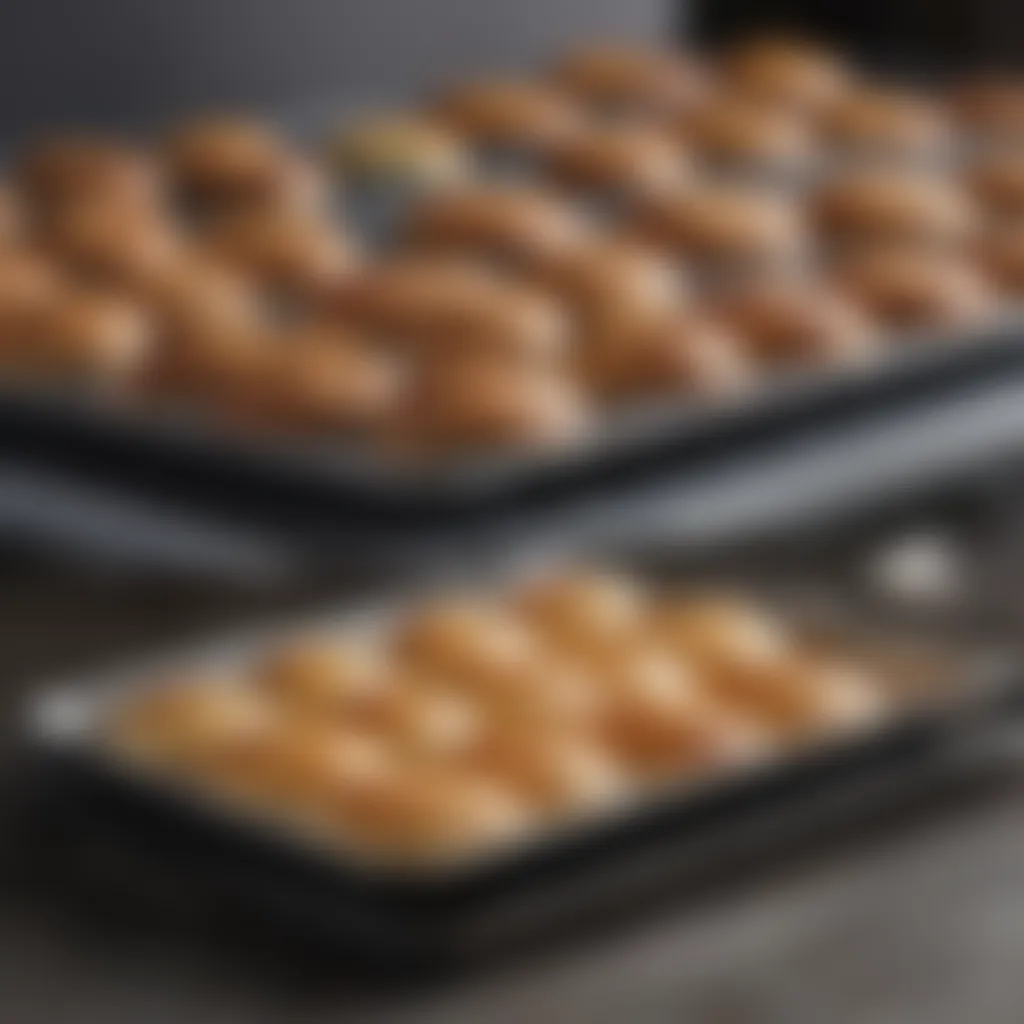 Comparison of baking sheets