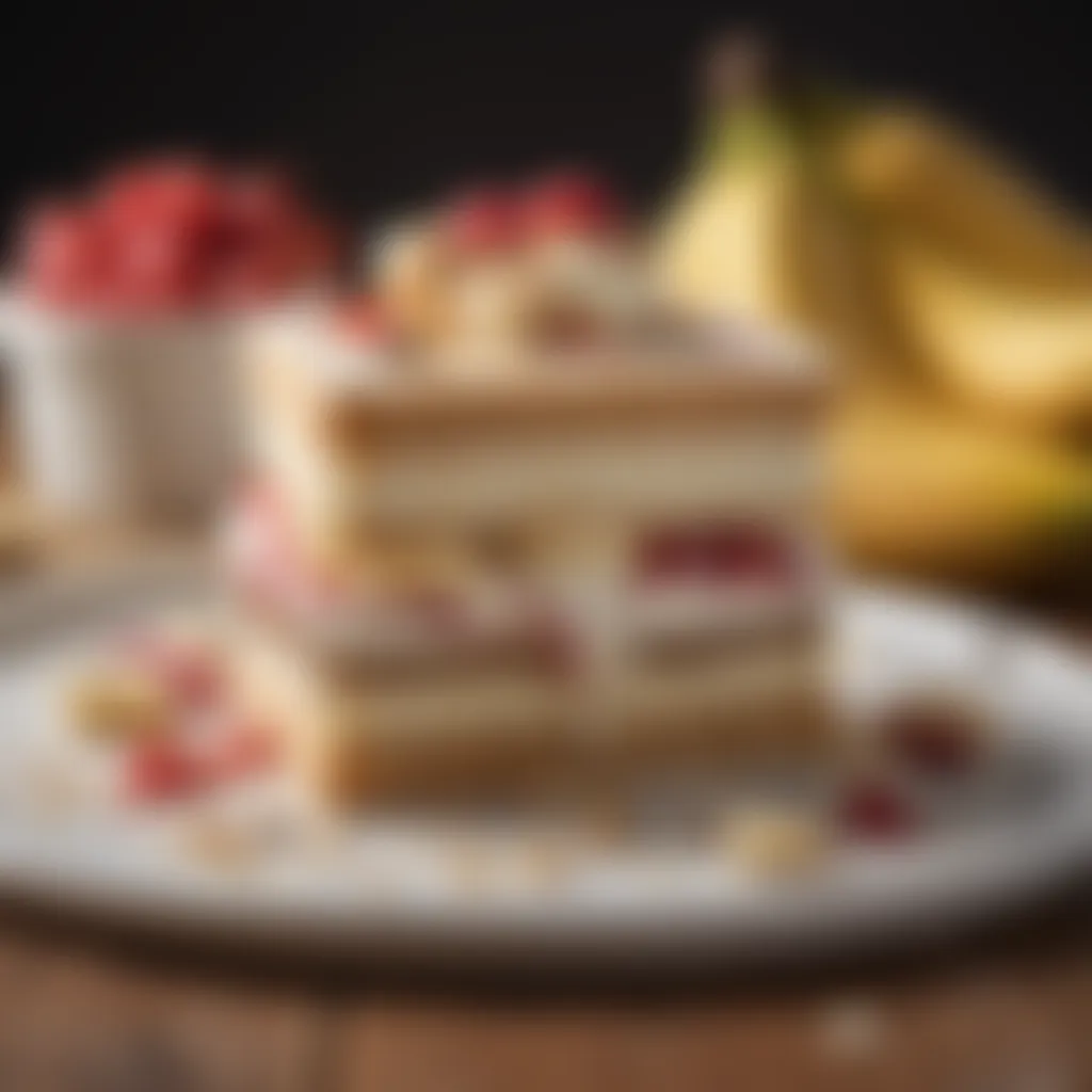 Innovative variations of banana split ice cream sandwiches featuring seasonal ingredients