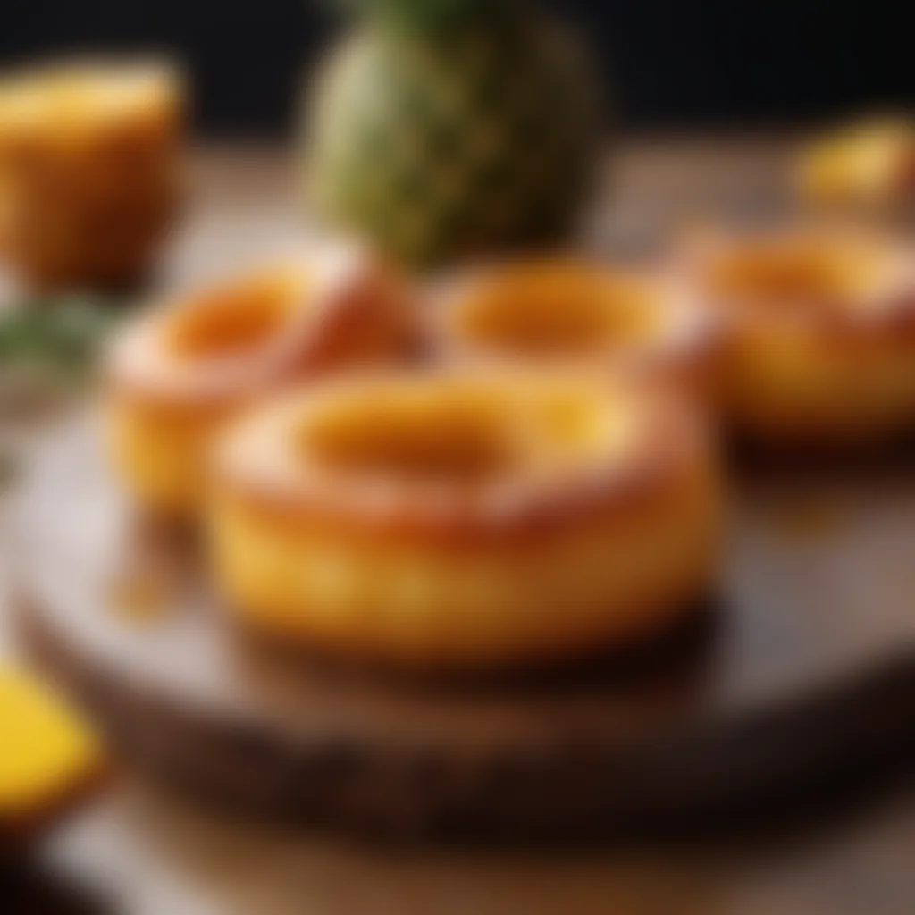 Caramelized Pineapple Rings