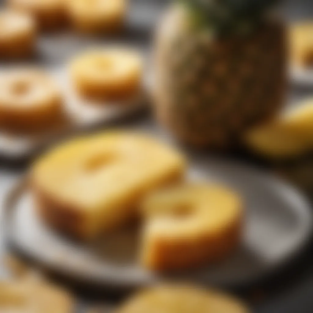 Exquisite Pineapple Slices