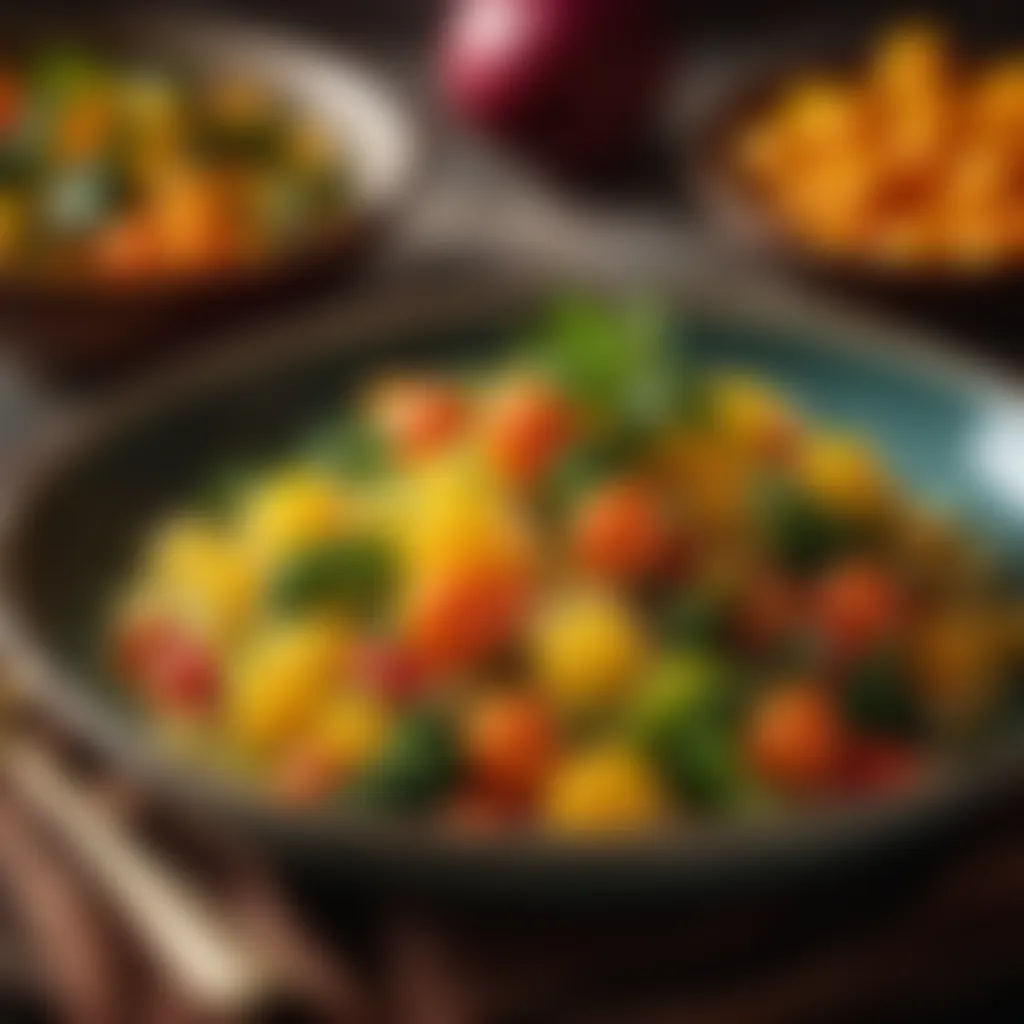 Flavorful Elegance Veg Aflatoon - Flavorful Elegance
