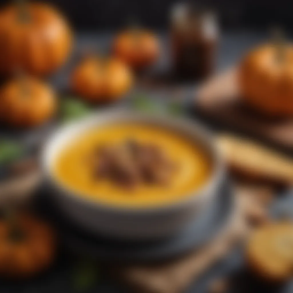 Vegemite Infused Pumpkin Soup