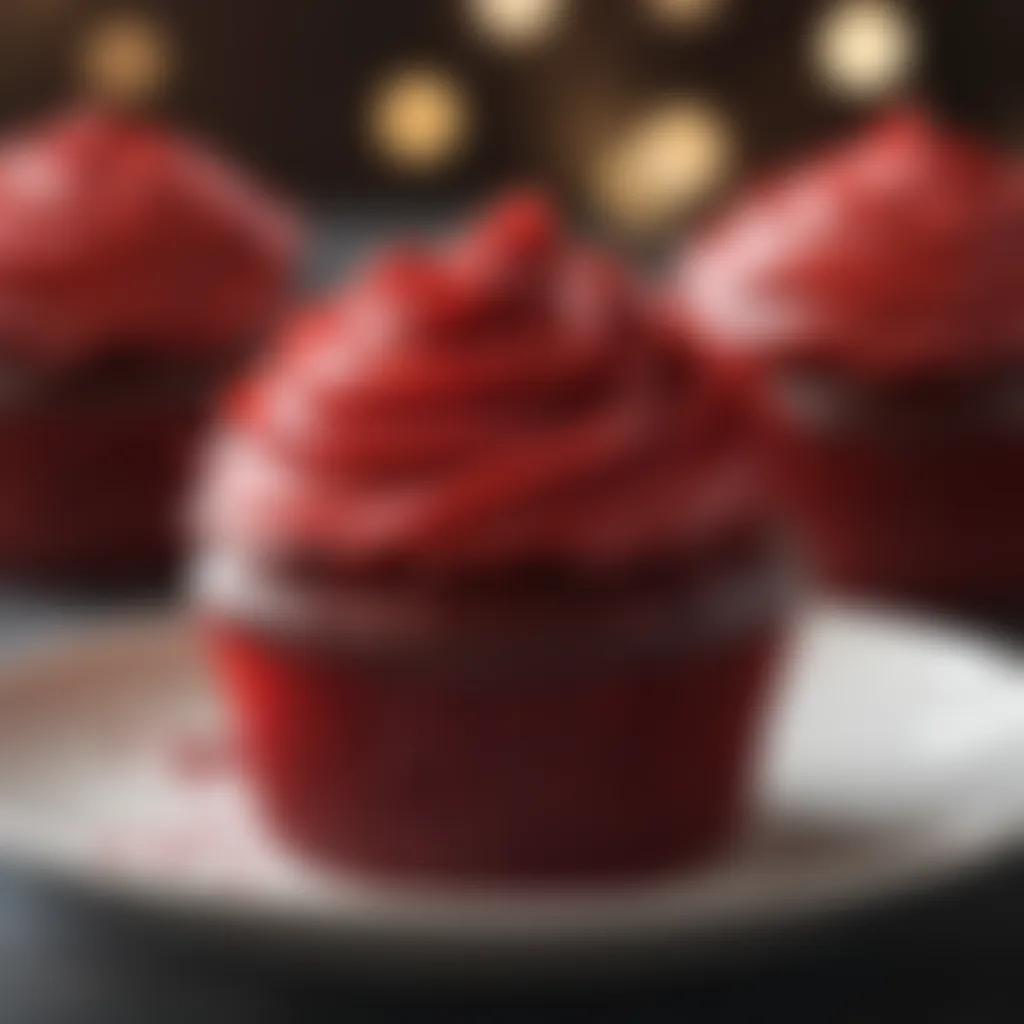 Velvety Red Velvet Cupcake