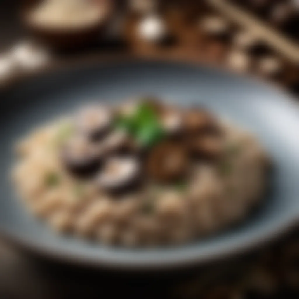 Shiitake Mushroom Risotto