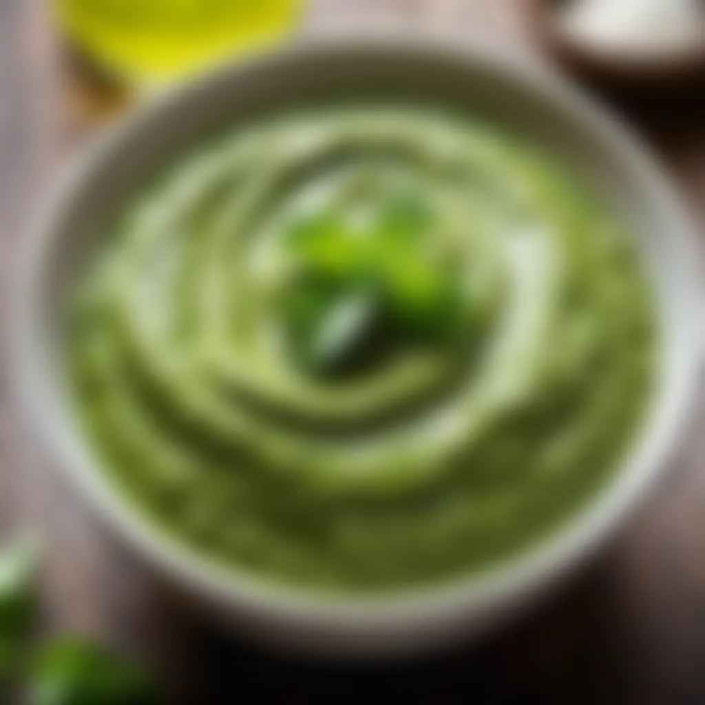 Vibrant Green Cilantro Pesto