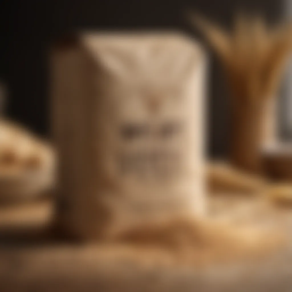 Wheat Montana Flour logo and branding