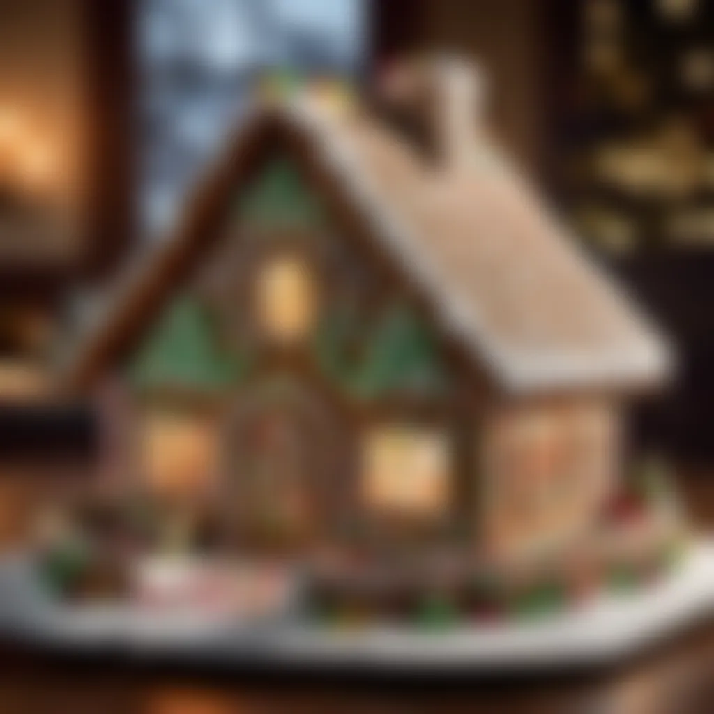 Whimsical Gingerbread House Design