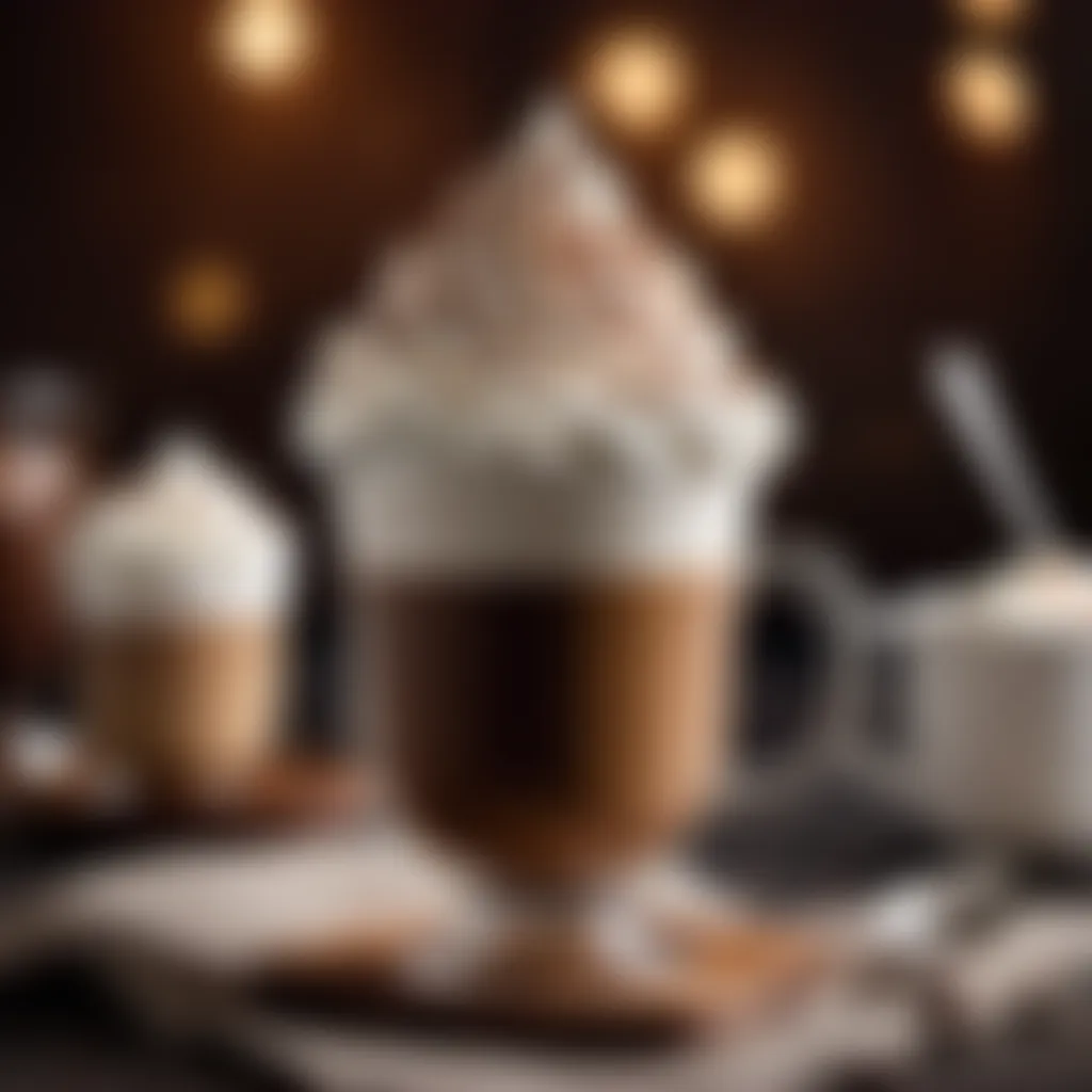 Whipped Cream Topping for Irish Coffee